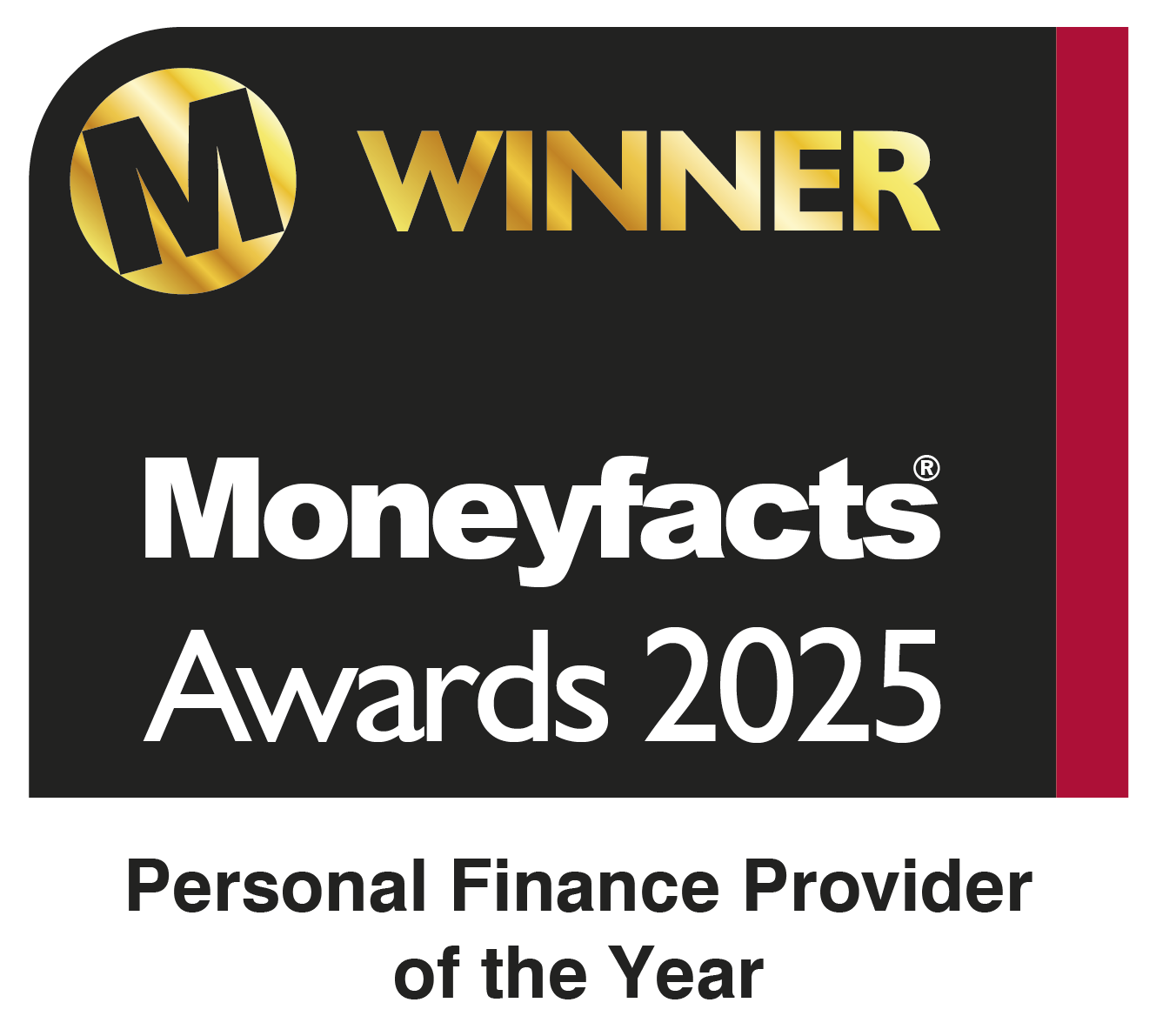 Moneyfacts personal finance provider of the year 2025